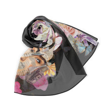 Load image into Gallery viewer, Oh My Frida Floral Butterfly Collage Scarf
