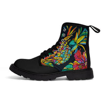 Load image into Gallery viewer, Hana Pineapple Jungle Canvas Boots with Soul
