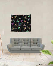 Load image into Gallery viewer, Hummingbird Pattern Paradise Tapestry 60&quot;x51&quot;
