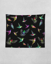 Load image into Gallery viewer, Hummingbird Pattern Paradise Tapestry 60&quot;x51&quot;
