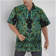Load image into Gallery viewer, Exotic Hummingbird Unisex Hawaiian Shirt (Cotton)

