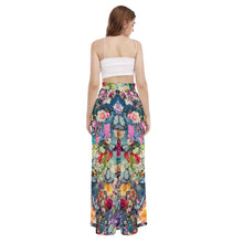 Load image into Gallery viewer, Floral Explosion Women&#39;s High Waist Wide Leg Trousers
