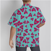Load image into Gallery viewer, Chakra Hearts &amp; 3rd Eye Hawaiian Shirt (Cotton)
