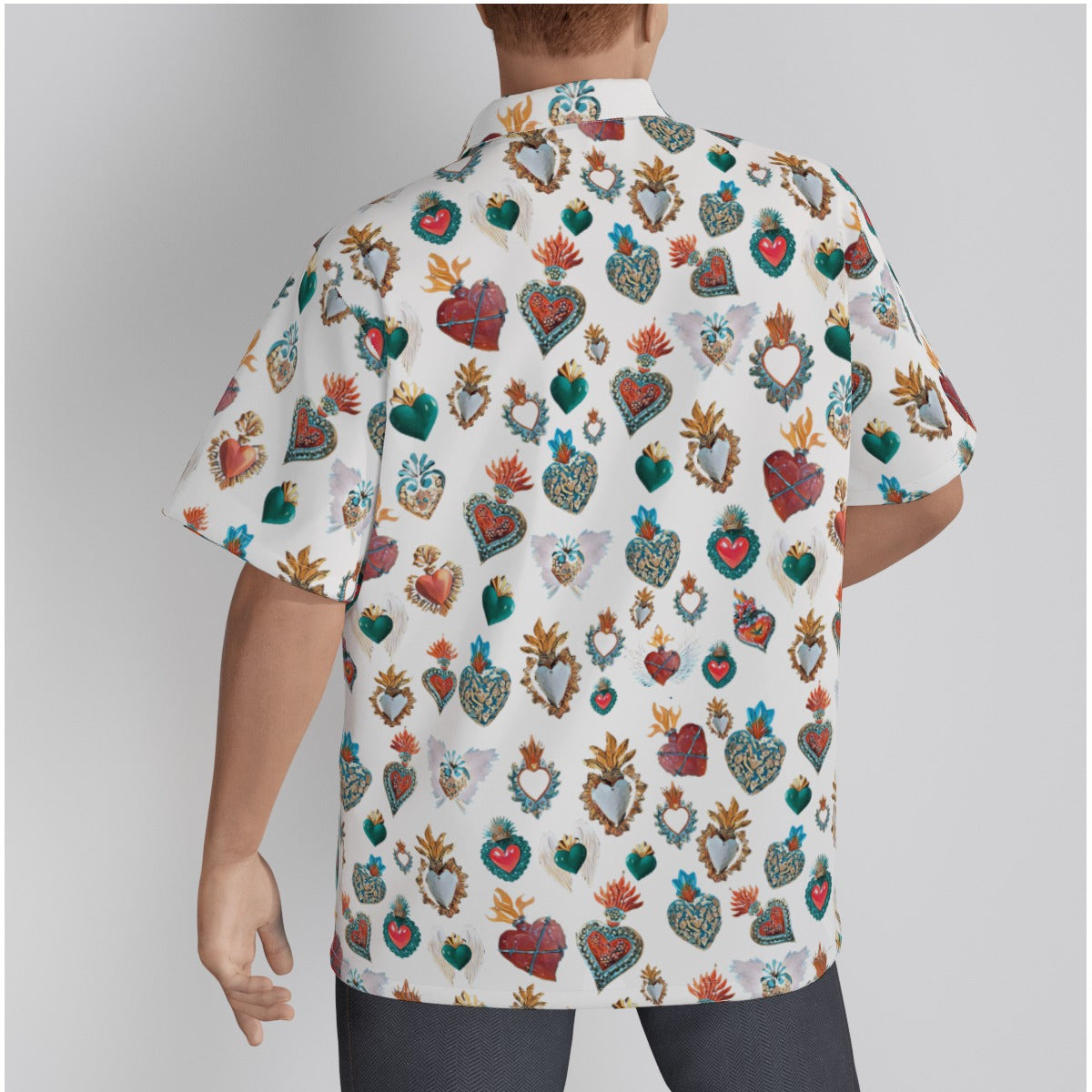 San Miguel My Heart Unisex Hawaiian Shirt (Cotton)