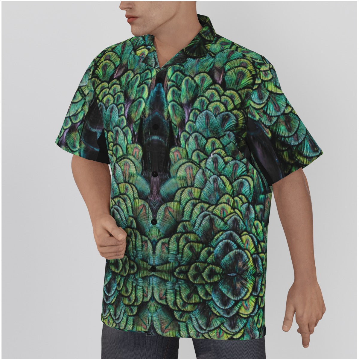 Exotic Hummingbird Unisex Hawaiian Shirt (Cotton)