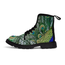 Load image into Gallery viewer, Grand Peacock Canvas Boots with Soul
