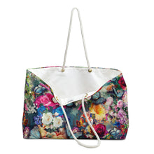 Load image into Gallery viewer, Floral Explosion weekender beach bag 
