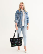 Load image into Gallery viewer, Hummingbird Pattern Paradise Stylish Tote (Vegan Leather)
