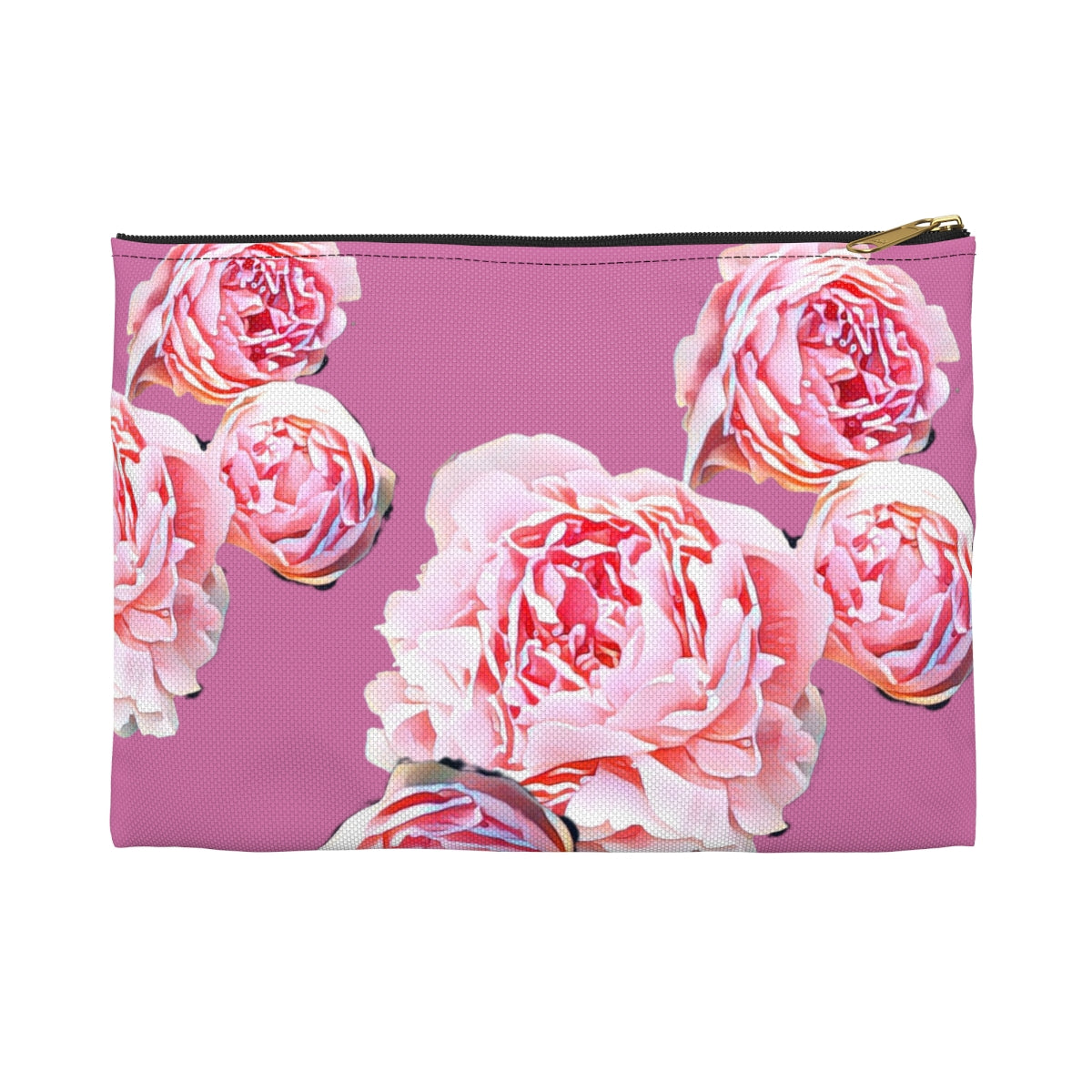 Pink Peony Accessory Coin Pouch