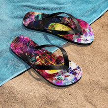 Load image into Gallery viewer, Abstract Toucan Unisex Flip-Flops
