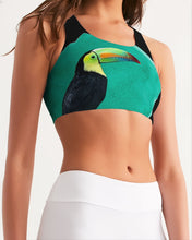 Load image into Gallery viewer, Monte Verde Toucan Women&#39;s Seamless Sports Bra  (Poly/Spandex)
