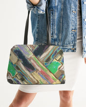 Load image into Gallery viewer, Bahama Beach Wood Tropical Shoulder Tote 
