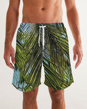 Load image into Gallery viewer, The Bright Painted Palm Men&#39;s Swim Trunk
