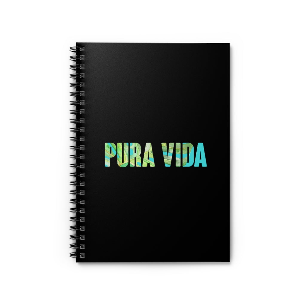 Pura Vida Spiral Notebook - Ruled Line