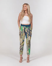 Load image into Gallery viewer, Bahama Beach Wood Women&#39;s Belted Tapered Dress Pants  (Polyester Blend)
