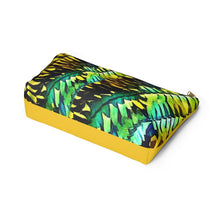 Load image into Gallery viewer, Daintree Jungle Ferns Zipper Cosmetic Accessory Pouch w T-bottom
