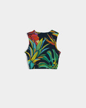 Load image into Gallery viewer, Bora Bora Pineapple Jungle Women&#39;s Twist-Front Tank
