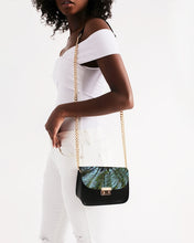 Load image into Gallery viewer, The Bright Painted Palm Small Shoulder Bag (Vegan Leather)
