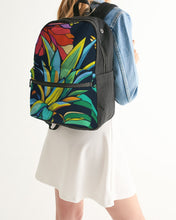 Load image into Gallery viewer, Bora Bora Pineapple Jungle Small Canvas Backpack
