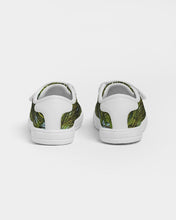 Load image into Gallery viewer, The Bright Painted Palm Kids Velcro Sneaker
