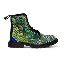 Load image into Gallery viewer, Grand Peacock Canvas Boots with Soul
