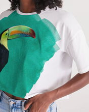 Load image into Gallery viewer, Monte Verde Toucan Women&#39;s Lounge Cropped Tee
