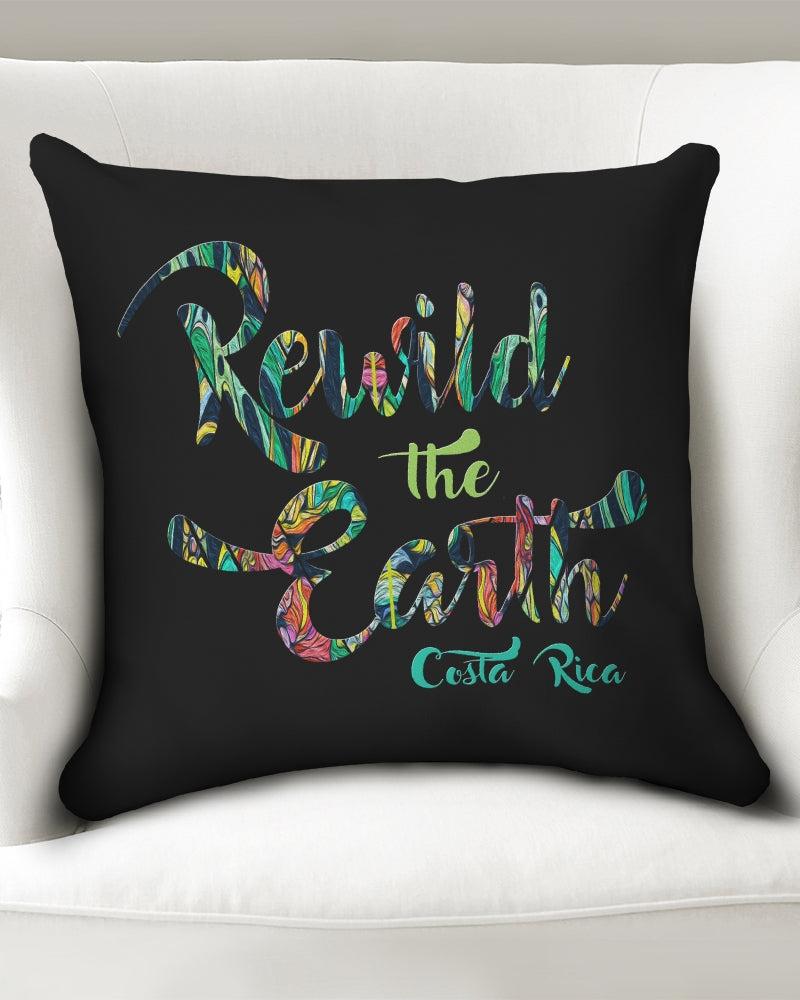 REWILD THE EARTH Throw Pillow Case 20