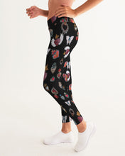 Load image into Gallery viewer, San Miguel My Heart Women&#39;s Yoga Pants (poly /spandex)
