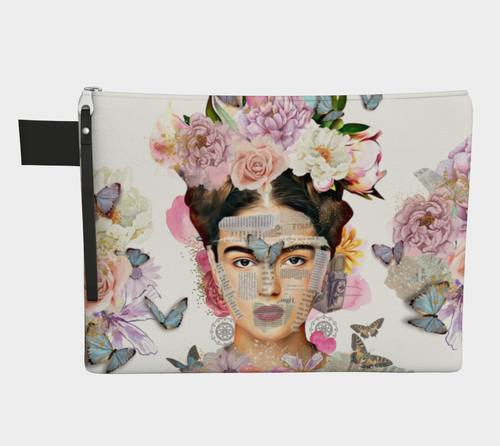 Oh My Frida! Computer Zipper Pouch (double-sided)
