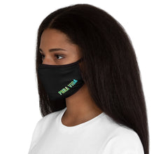 Load image into Gallery viewer, Pura Vida Fitted Polyester Face Mask
