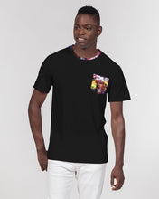 Load image into Gallery viewer, Toucan Pocket tee black Men&#39;s Everyday Pocket Tee

