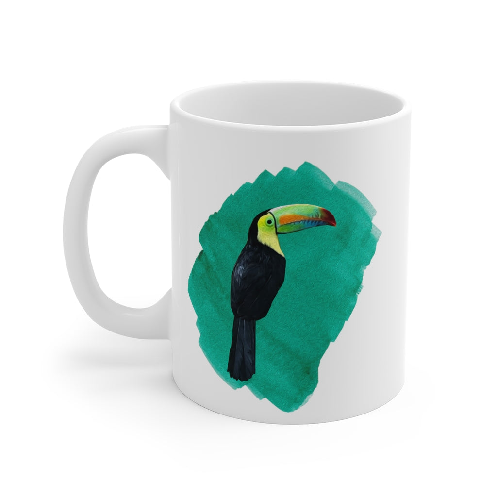 Monte Verde Painted Toucan Mug 11oz