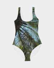 Load image into Gallery viewer, The Bright Painted Palm Women&#39;s One-Piece Swimsuit
