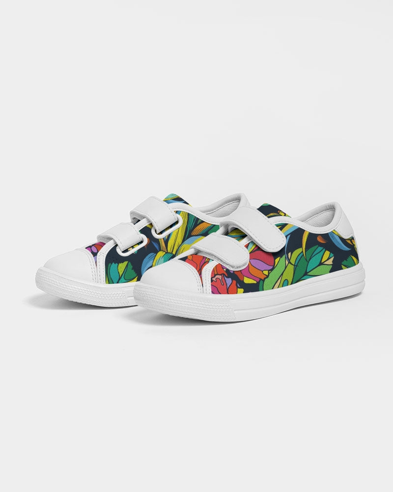 Bora Bora Pineapple Jungle Kids Velcro Sneaker
