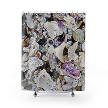 Load image into Gallery viewer, Sugar Beach Sea Shells Shower Curtain
