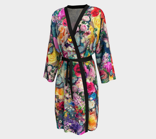 Floral Explosion Luxury Kimono