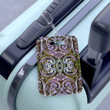 Load image into Gallery viewer, zen meditation pattern luggage tag
