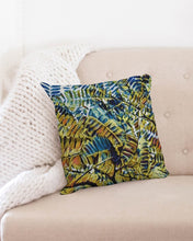 Load image into Gallery viewer, Acacia Throw Pillow Case 18&quot;x18&quot; Upcycled Plastic Textile
