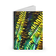 Load image into Gallery viewer, Jungle Ferns Spiral Notebook - Ruled Line
