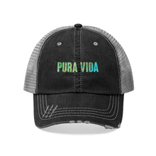 Load image into Gallery viewer, Pura Vida Unisex Trucker Hat
