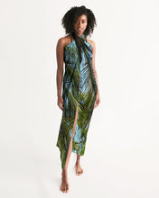 Load image into Gallery viewer, The Bright Painted Palm Tree Swim Cover Up
