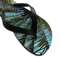Load image into Gallery viewer, Tropical Palm Unisex Flip-Flops
