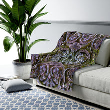Load image into Gallery viewer, Bali Zen Velveteen Plush Blanket
