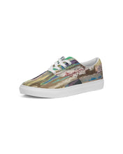 Load image into Gallery viewer, Bahama Beach Wood Women&#39;s Lace Up Canvas Shoe
