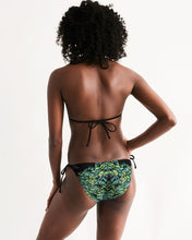 Load image into Gallery viewer, Omandhoo Lagoon Women&#39;s Triangle String Bikini UPCYCLE TEXTILES
