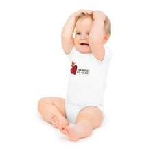 Load image into Gallery viewer, San Miguel My Heart Baby Short Sleeve Onesie
