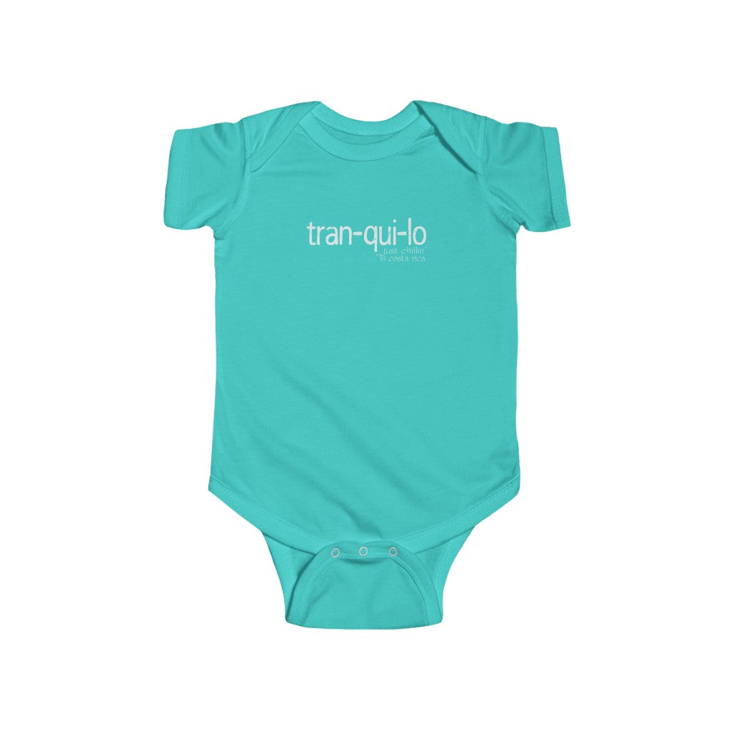 TRANQUILO -CALM Infant ONESIE  Bodysuit