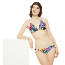 Load image into Gallery viewer, Floral Explosion Strappy Bikini Set (AOP)
