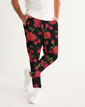 Load image into Gallery viewer, Cherry Bomb Black Men&#39;s Joggers
