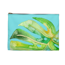 Load image into Gallery viewer, Jungle Leaf Accessory Zipper Coin Pouch

